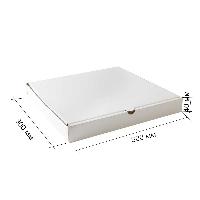 Коробка для пиццы (300*300*40), Т22, бел. без печати