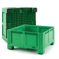 Пластиковый контейнер сплошной iBox 500л / 400 кг / 27.8кг